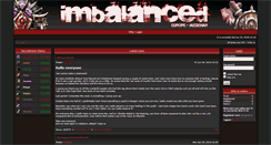 Desktop Screenshot of imbalanced.eu